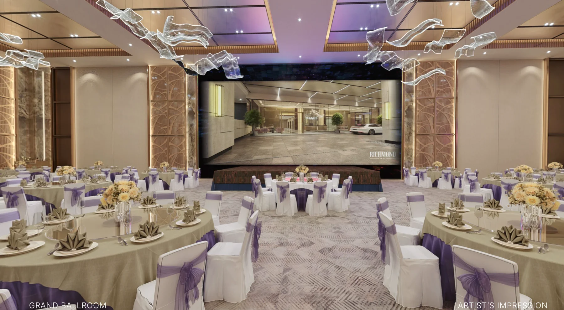 Richmond JBCC ballroom - official image published by Richmond Asia Group