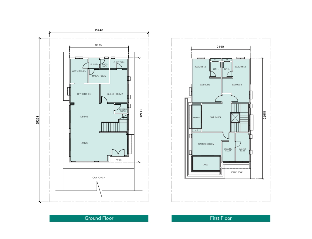 Brixton design, 50ft by 83ft plot, four-bedroom bungalow at Suria Hills, Iskandar Puteri, Johor