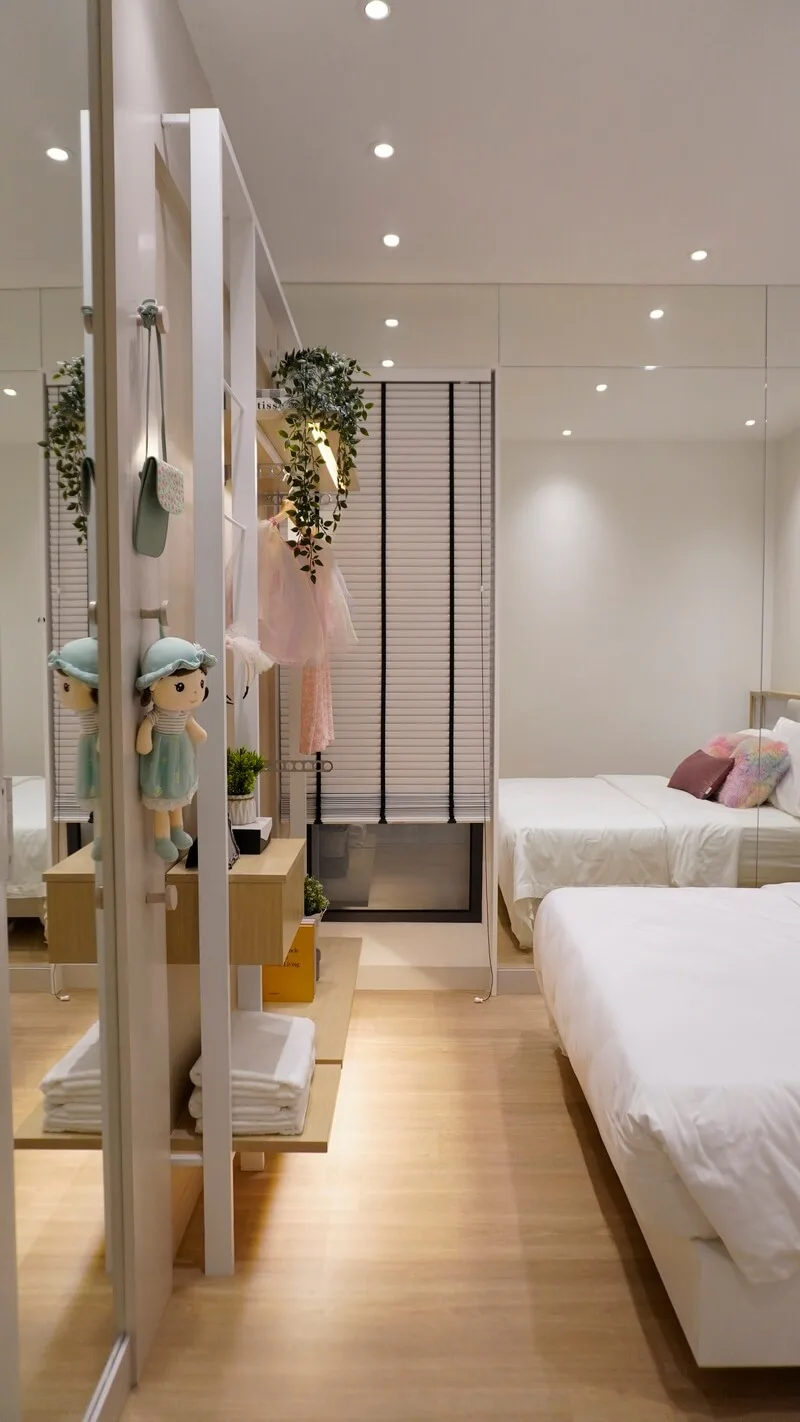 Type A show unit bedroom at Aethera Residences, Johor Bahru