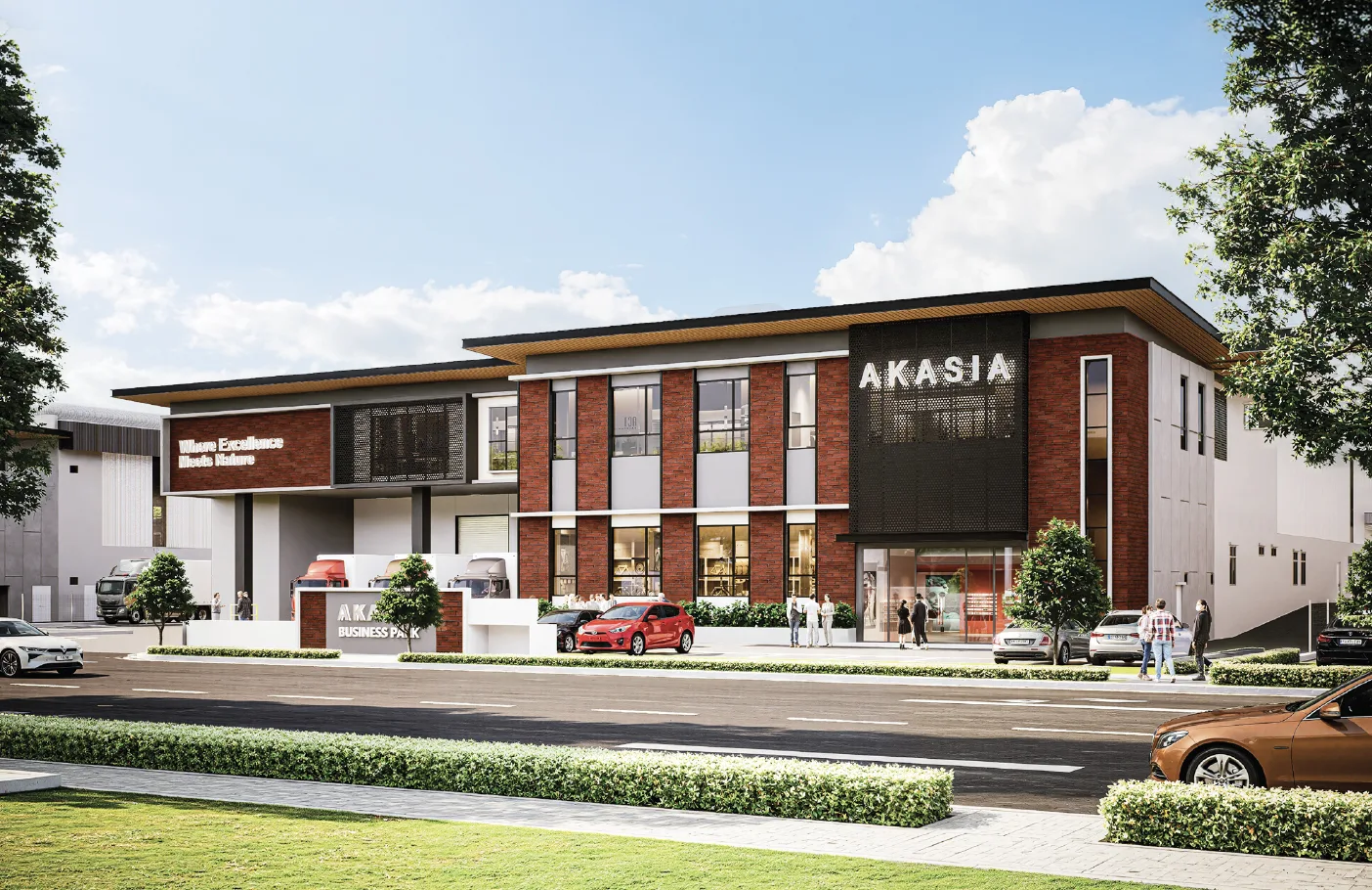 Built-to-suit detached factory on 2.50 to 4.84 acre plots at Akasia Business Park @ Ulu Tiram, Johor