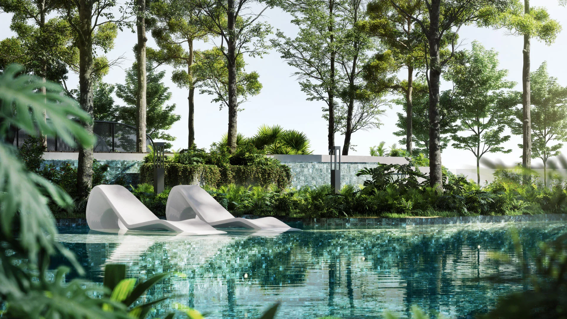 雪兰莪梳邦再也 USJ 25 Avaland Alora Residences 10 楼 Horizon Pool 泳池
