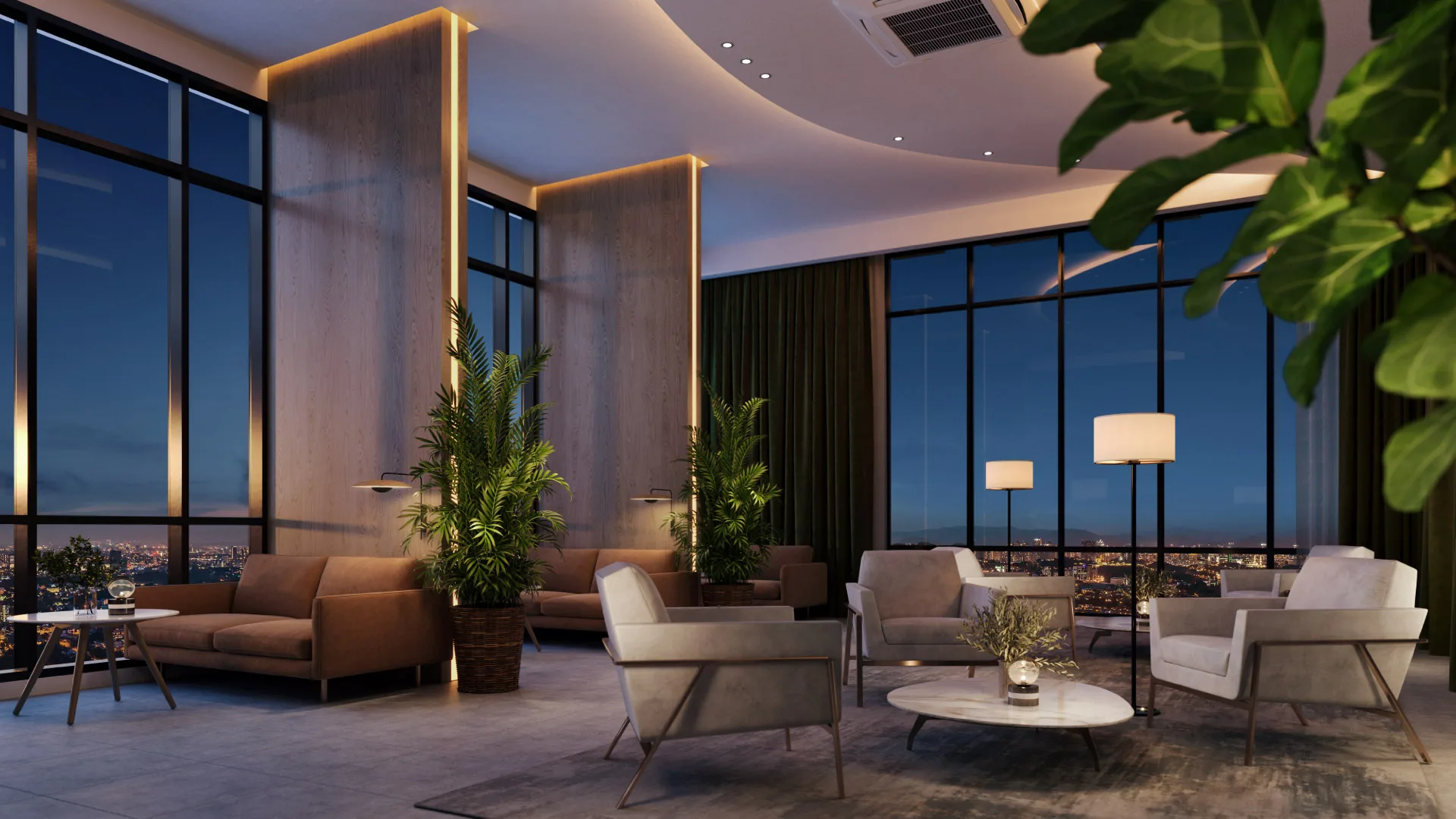雪兰莪梳邦再也 USJ 25 Avaland Alora Residences 顶楼 Sky Lounge 空中休闲厅