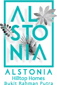 The Alstonia project logo at Alstonia Hilltop Homes by MRCB Land, Bukit Rahman Putra, Sungai Buloh, Selangor