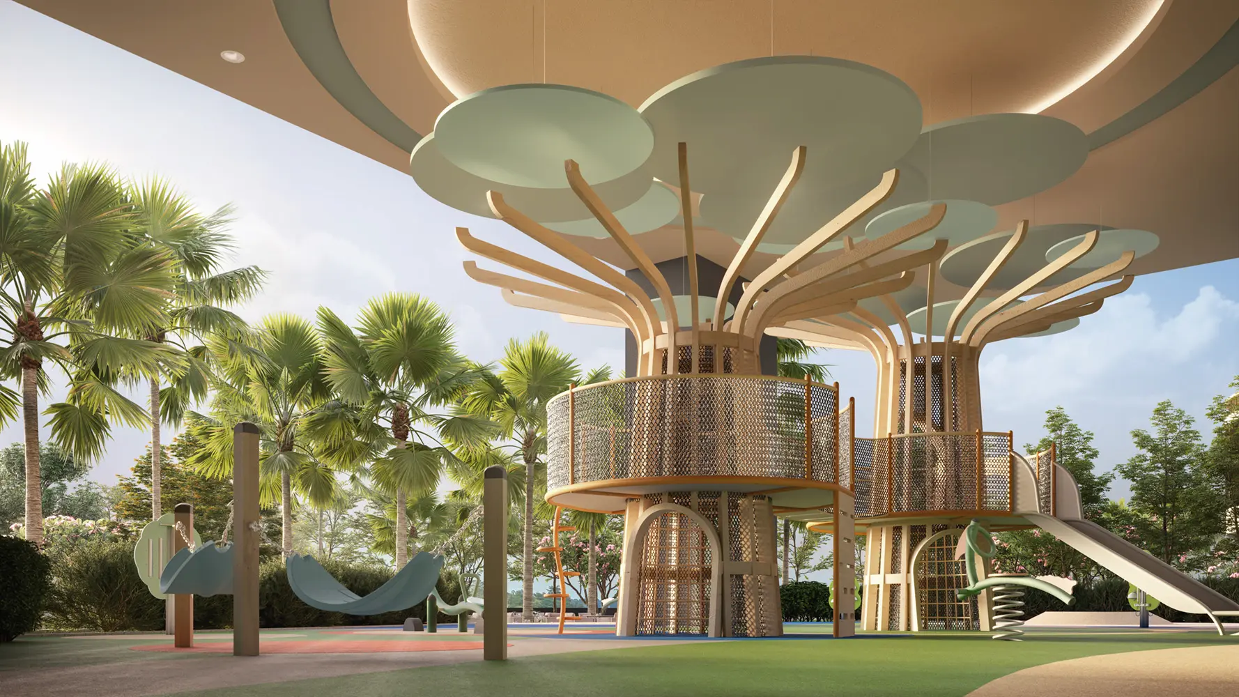 The indoor playground at Amaya Residences @ Damansara Avenue by TA Global, Bandar Sri Damansara, Selangor