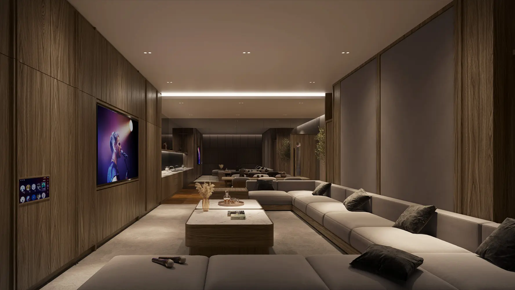 One of the four music rooms on the podium deck at Amaya Residences @ Damansara Avenue by TA Global, Bandar Sri Damansara, Selangor
