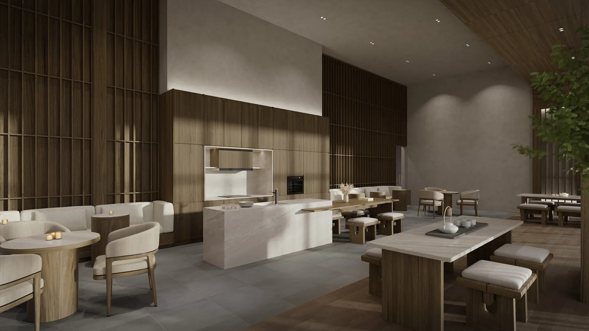 Tower B sky dining on level 68 at Amaya Residences @ Damansara Avenue by TA Global, Bandar Sri Damansara, Selangor