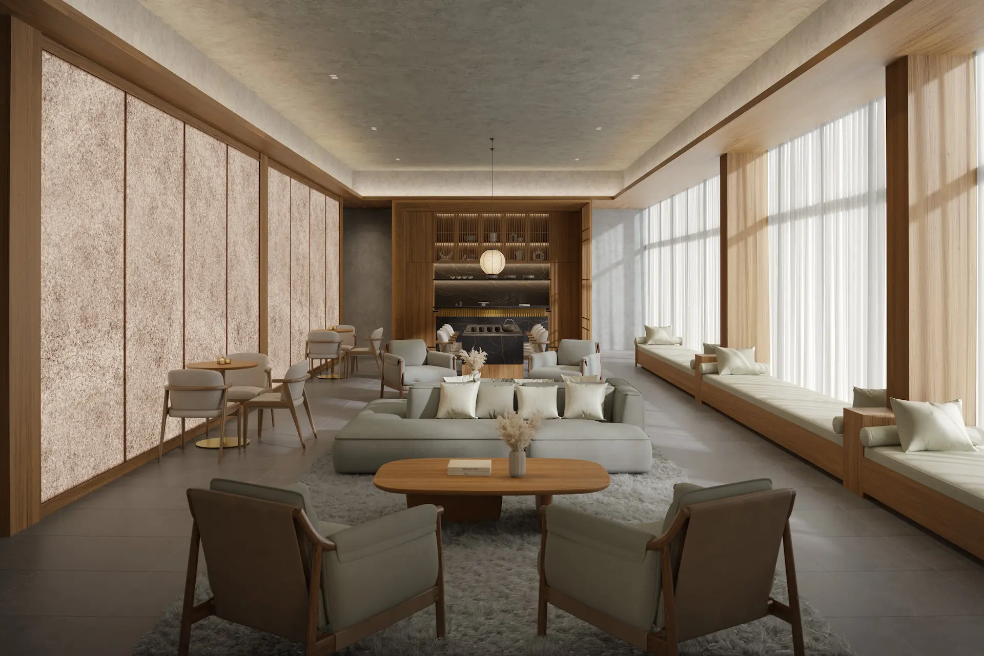 The Tower B sky lounge on level 67 at Amaya Residences @ Damansara Avenue by TA Global, Bandar Sri Damansara, Selangor