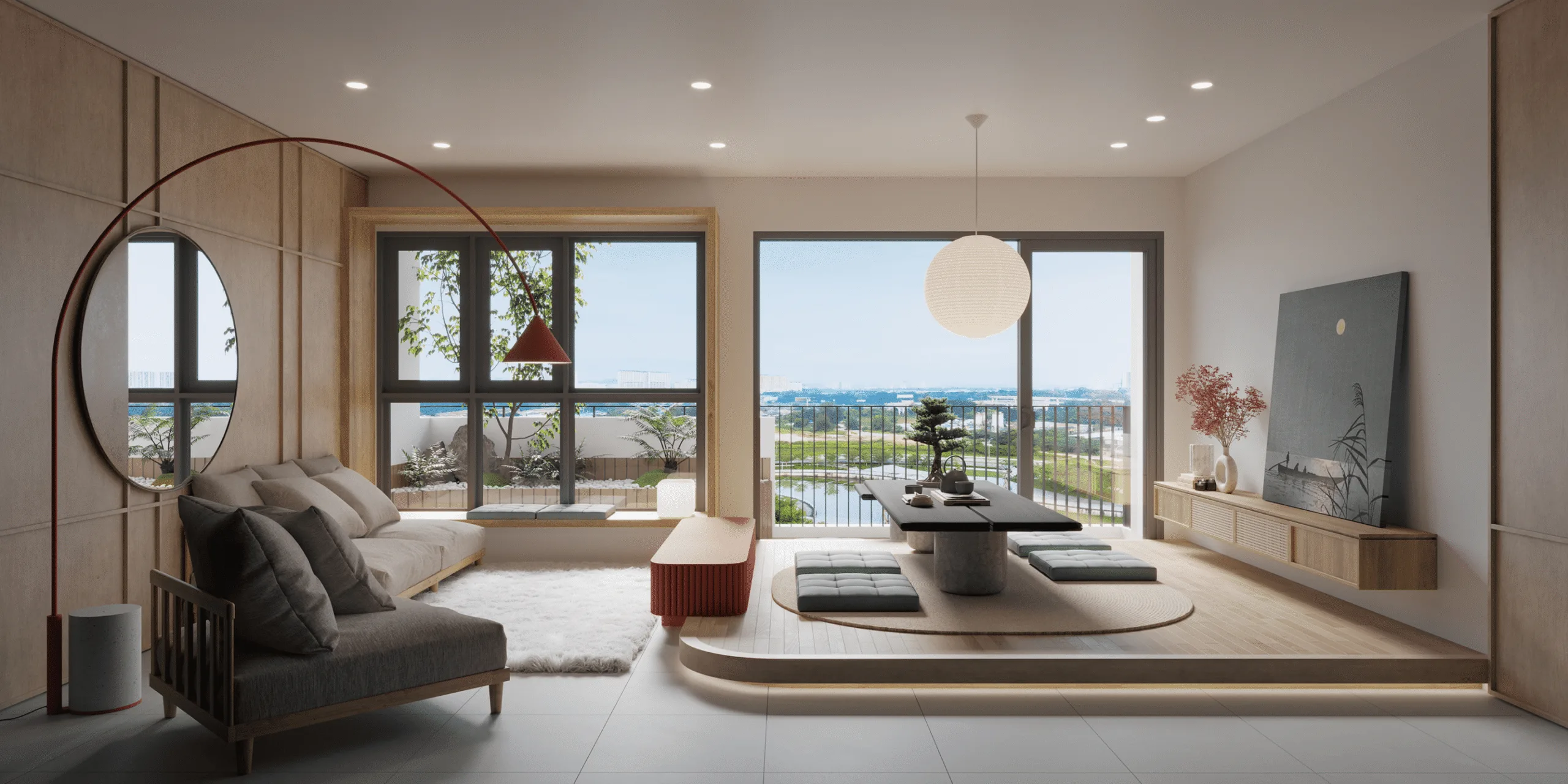 雪兰莪梳邦再也 Tropicana Metropark Amika Residences 1,227 平方尺 C 型户内情境