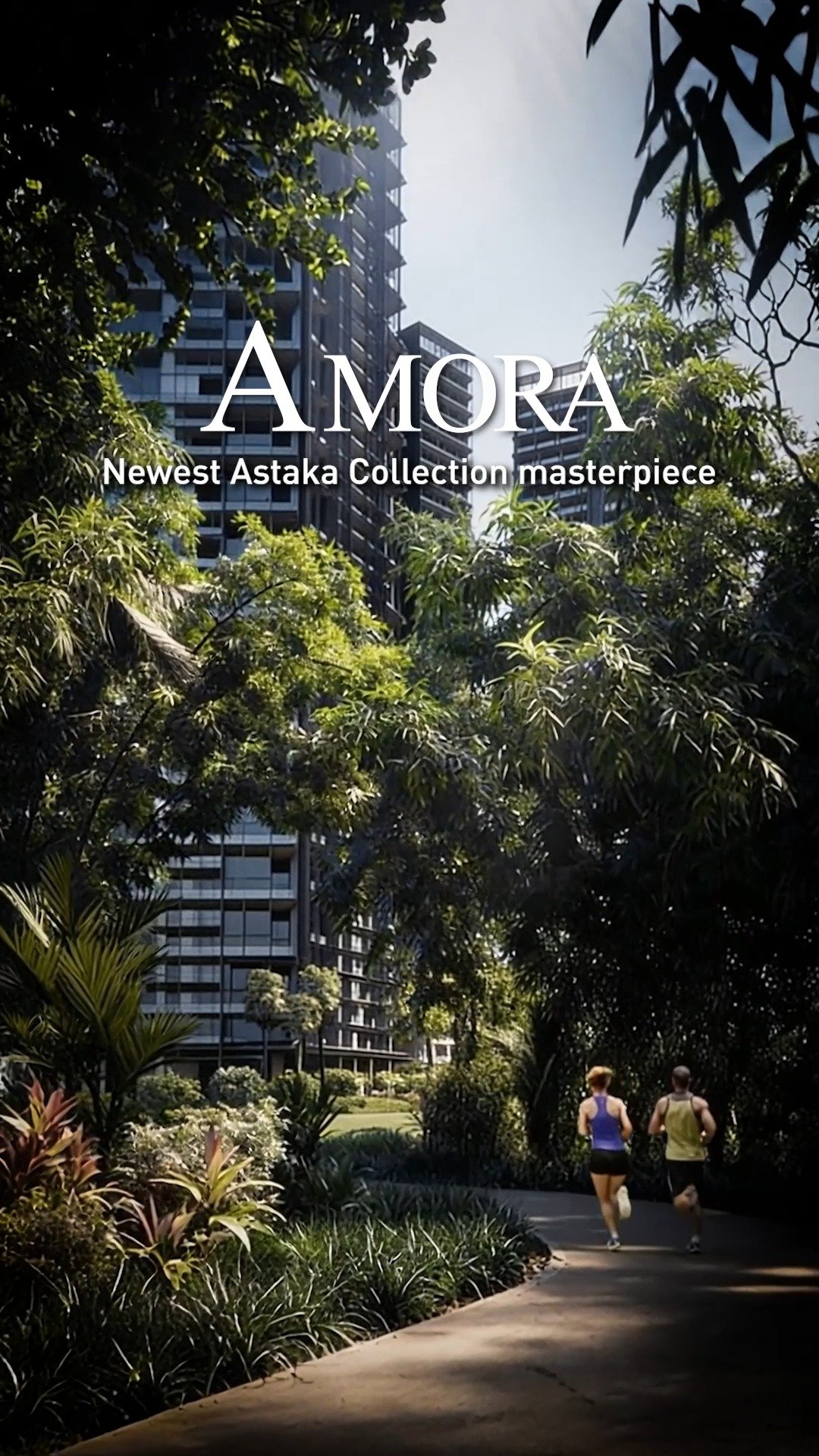 Amora Park announcement teaser published by Astaka Padu for its Tampoi development, Johor Bahru