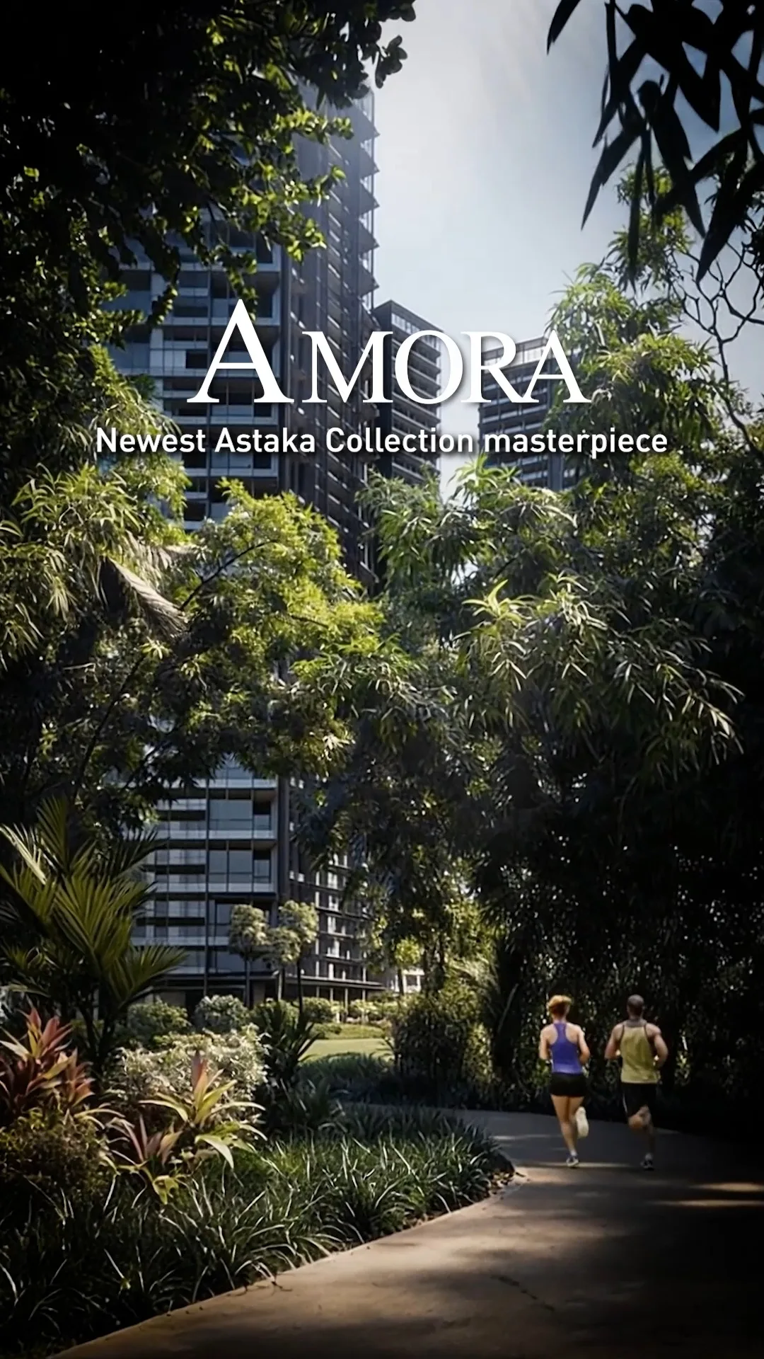 Astaka Padu 为淡杯项目公布的 Amora Park 预告图，新山