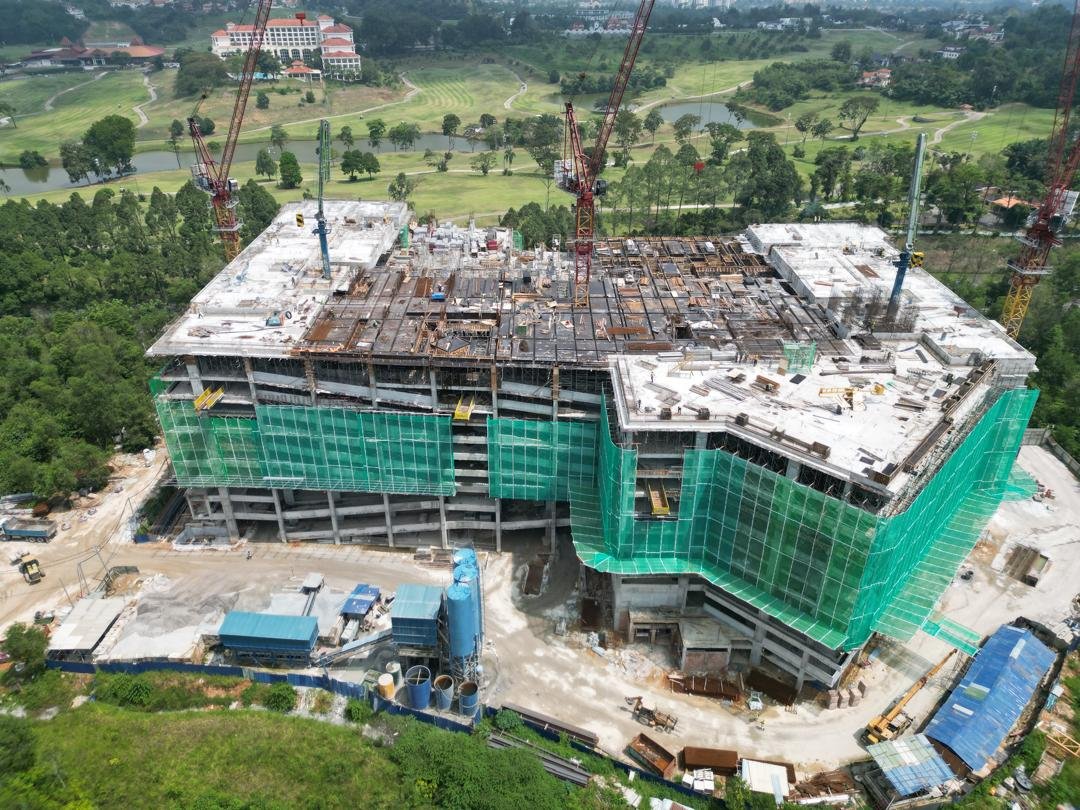 Site progress January 2026 photograph 1 of 2 at Anja Residences @ Bangi by Avaland, Bandar Baru Bangi, Selangor