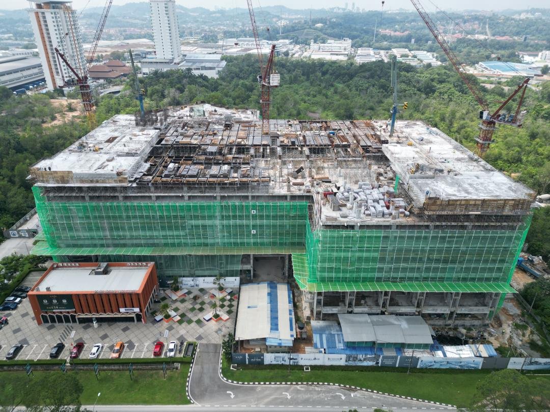 Site progress January 2026 photograph 2 of 2 at Anja Residences @ Bangi by Avaland, Bandar Baru Bangi, Selangor