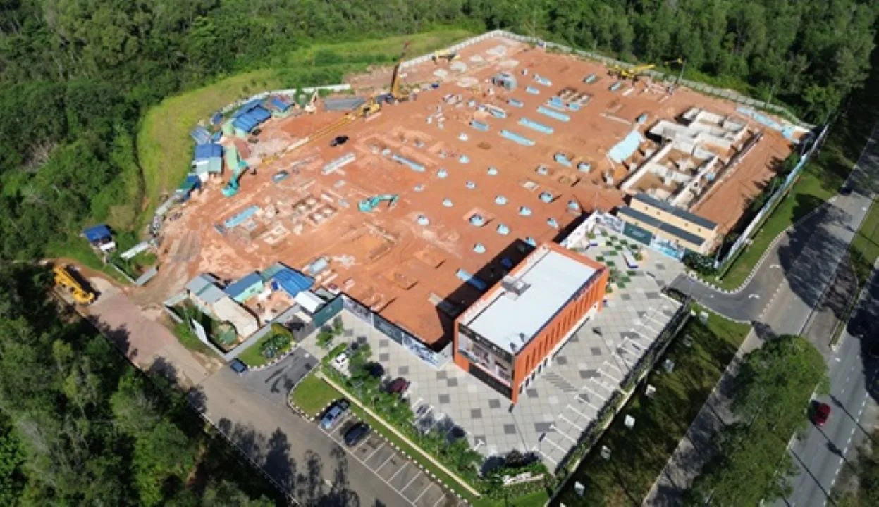 Site progress March 2025 north view at Anja Residences @ Bangi by Avaland, Bandar Baru Bangi, Selangor