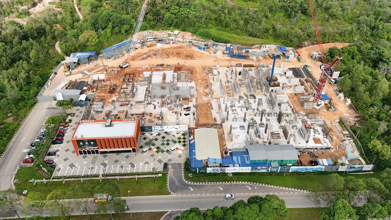 Site progress May 2025 photograph 2 of 2 at Anja Residences @ Bangi by Avaland, Bandar Baru Bangi, Selangor