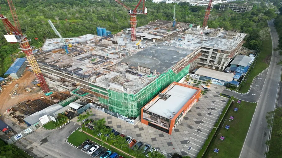 Site progress November 2025 photograph 1 of 2 at Anja Residences @ Bangi by Avaland, Bandar Baru Bangi, Selangor