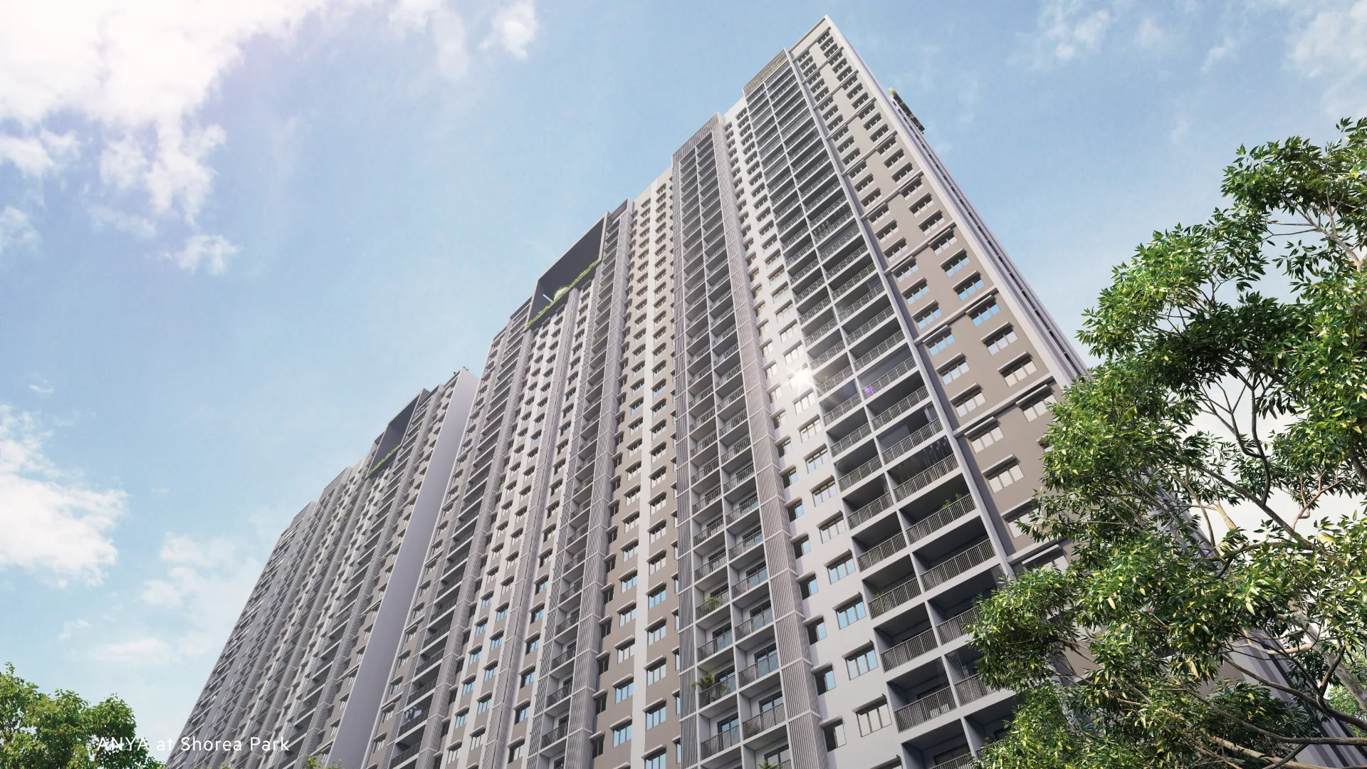 Developer-published render, subject not captioned at source, at ANYA at Shorea Park by Aspect Potential Sdn Bhd (OSK Property), Taman Meranti Permai, Sepang district, Puchong, Selangor