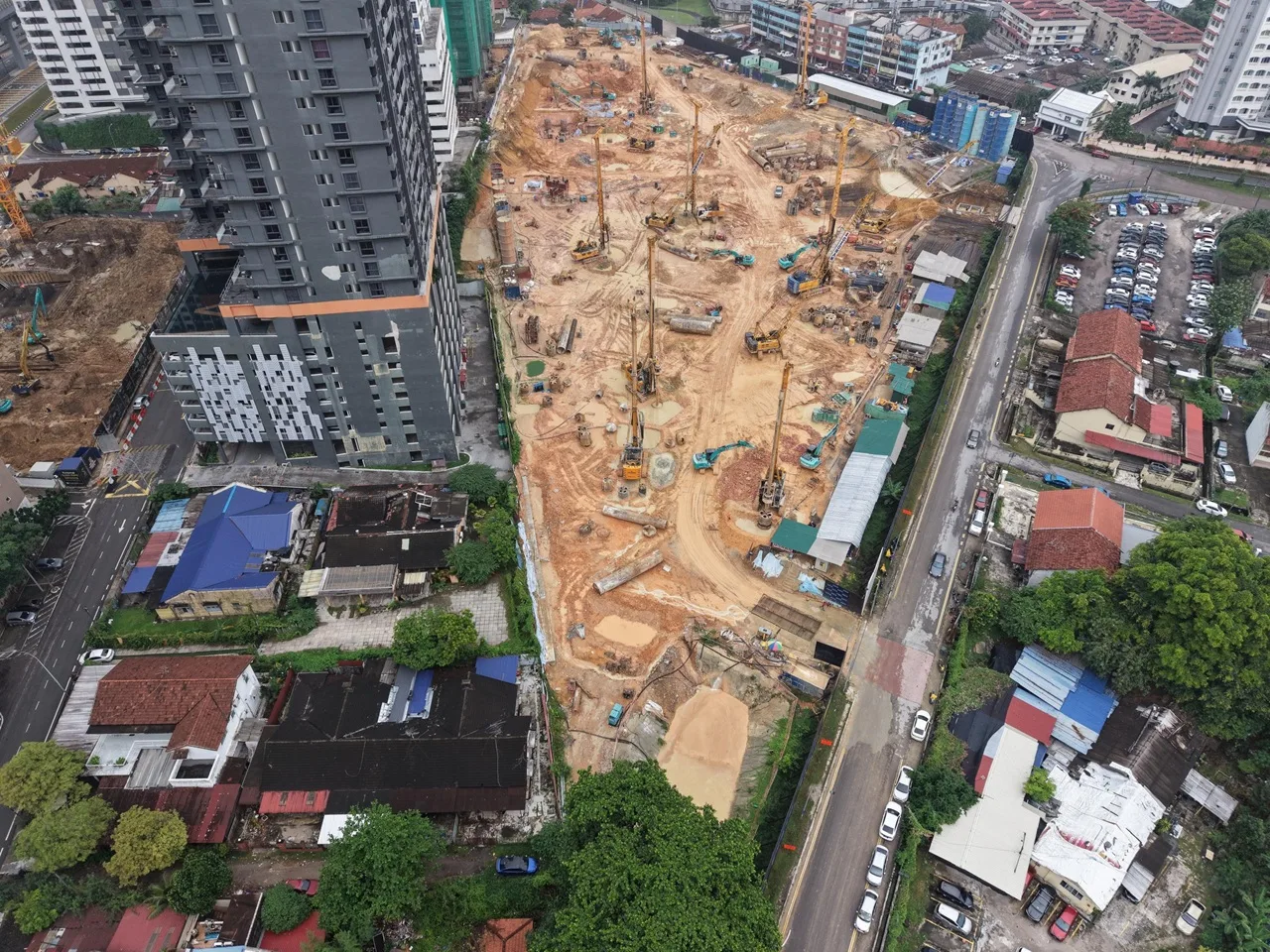 Causewayz Square @ JBCC construction progress photograph, Q3 2026, Johor Bahru
