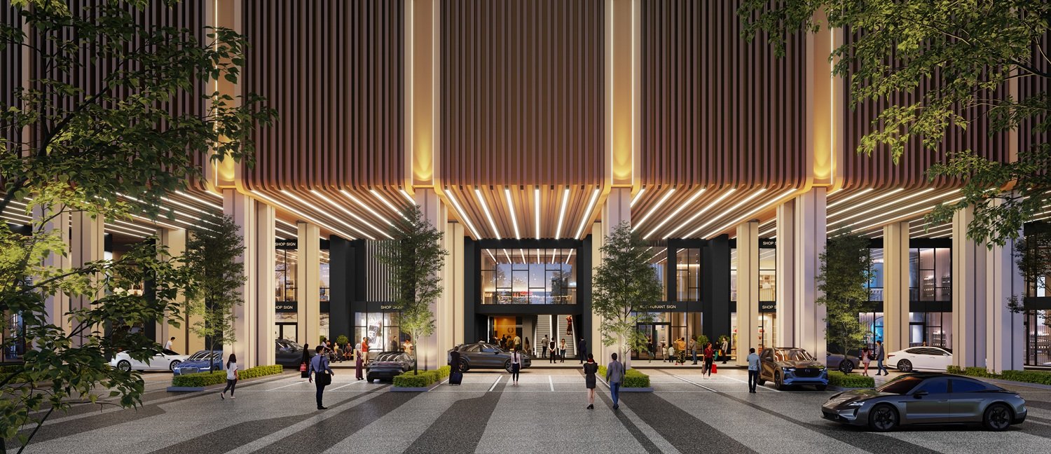 Retail podium shopfronts at Causewayz Square @ JBCC, Jalan Lumba Kuda, Johor Bahru