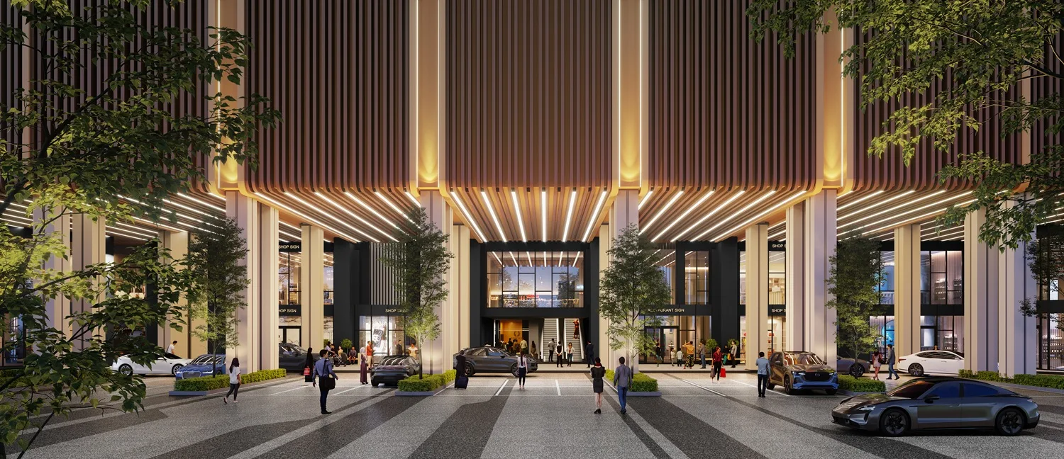 Retail podium shopfronts at Causewayz Square @ JBCC, Jalan Lumba Kuda, Johor Bahru