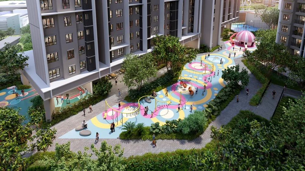 The Ocean Playground multi-generation play area on Level 12 at Causewayz Square @ JBCC, Johor Bahru
