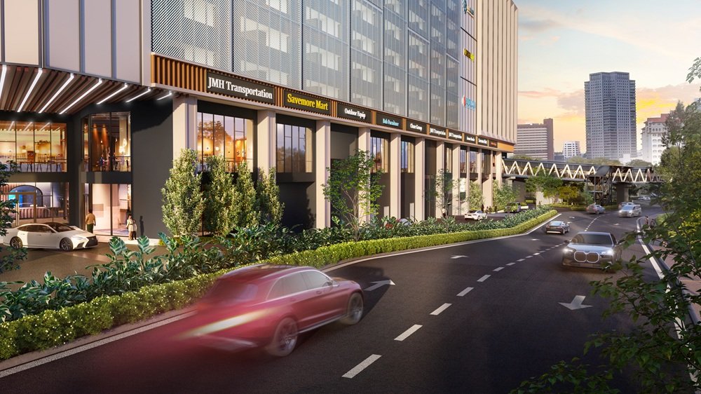 Proposed retail link bridge at Causewayz Square @ JBCC connecting toward the Johor–Singapore CIQ