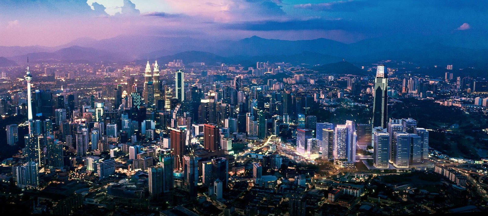 Night view of the development at CORE Residence @ TRX by CORE Precious Development, Tun Razak Exchange, Kuala Lumpur