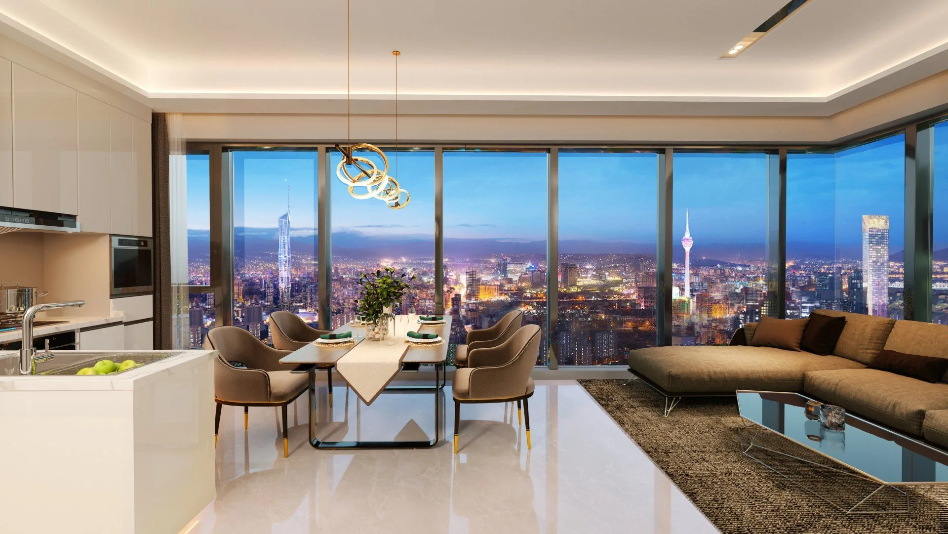 Show unit interior, first view at CORE Residence @ TRX by CORE Precious Development, Tun Razak Exchange, Kuala Lumpur