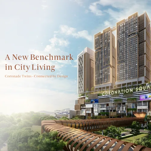 Coronade Properties 官方发布的 Coronade Twins 项目识别图