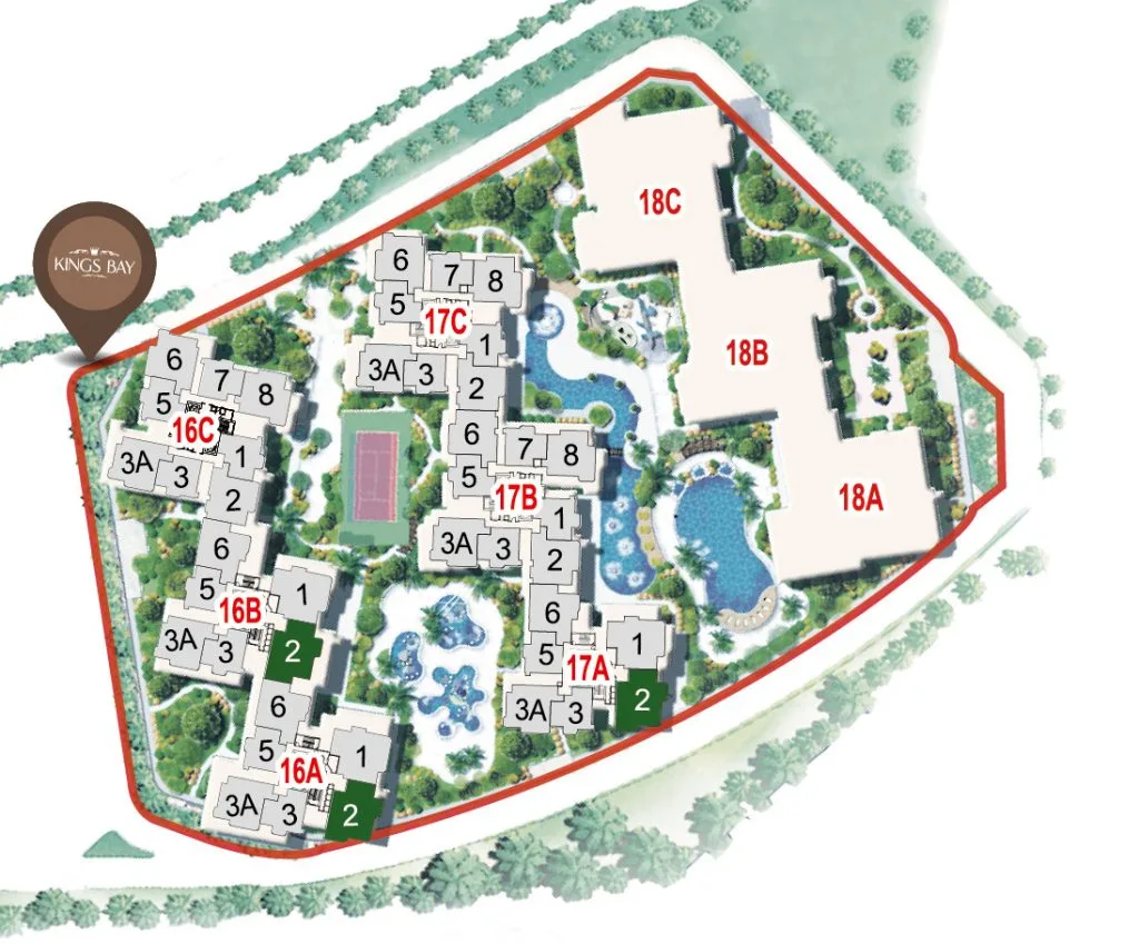 Country Garden Danga Bay 3+1 bedroom four-bathroom floor plan, 1,474 to 1,523 sq ft sea-view apartment, Johor Bahru