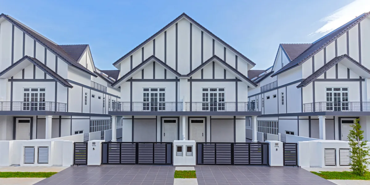 Landscaped common area inside the Eco Spring township, Taman Ekoflora, Tebrau, Johor Bahru