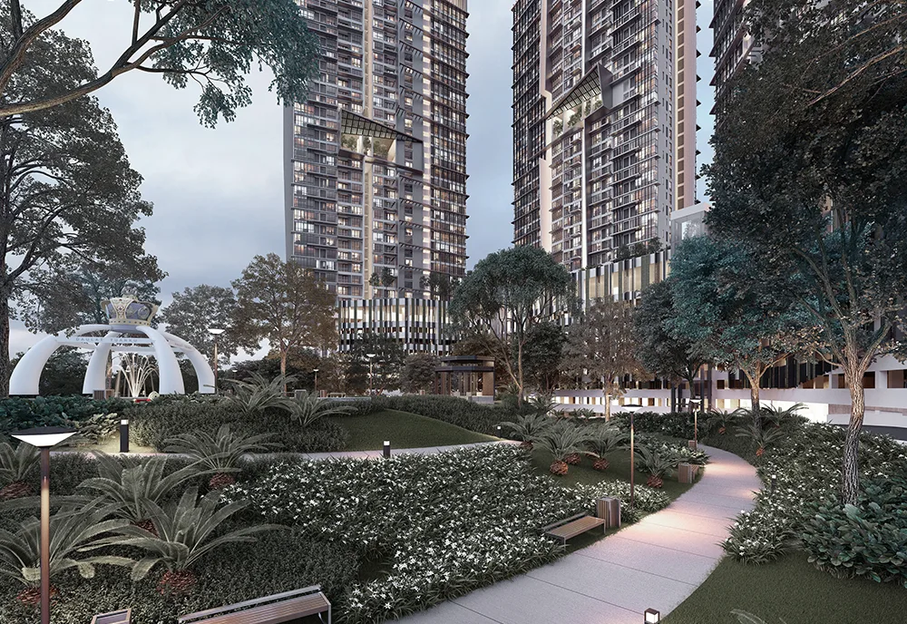 The four-acre park beside Elysia Park Residence on Jalan Medini Utara 8, Medini, Iskandar Puteri