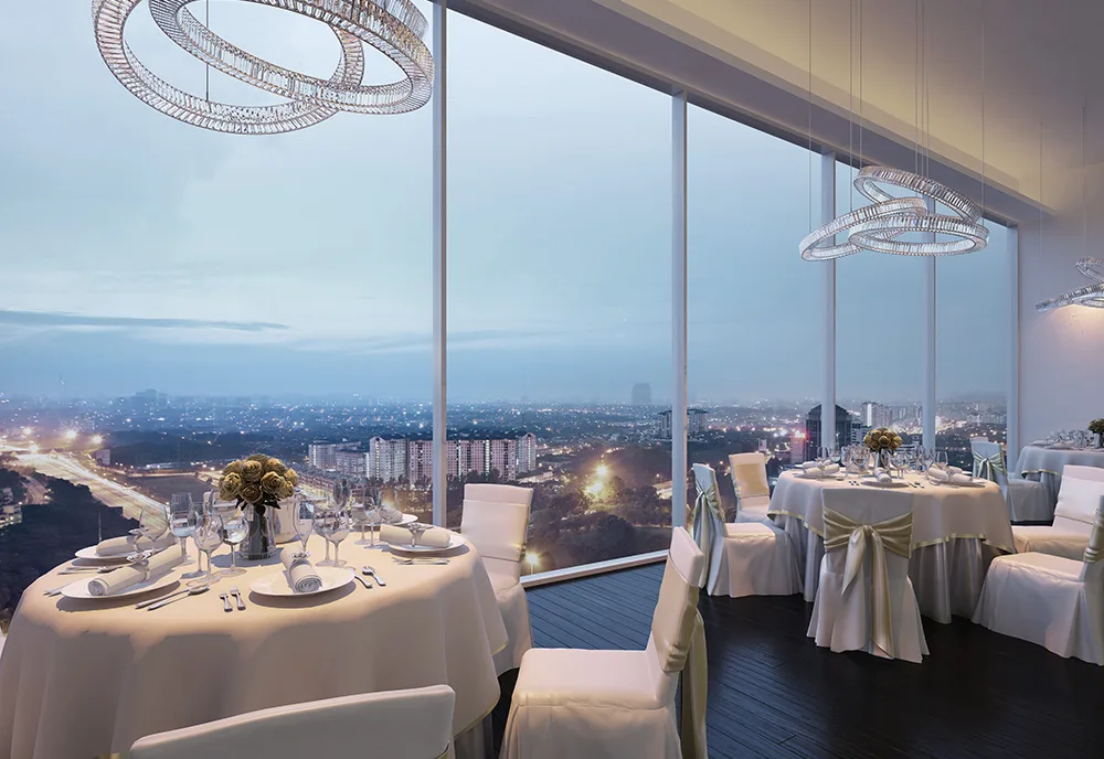 Multipurpose hall for residents at Elysia Park Residence, Medini, Iskandar Puteri