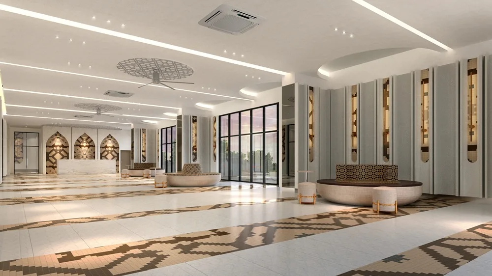 Grand Lobby at ground level at Erinaz Suites @ Kubang Kerian by EXSIM, Kota Bharu, Kelantan