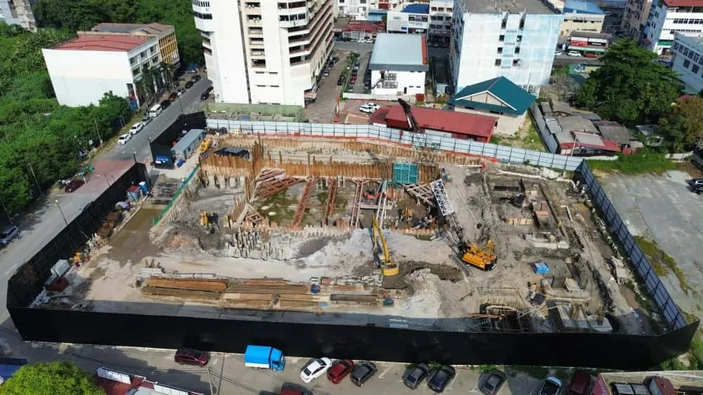 登嘉楼瓜拉登嘉楼 Qubaz Suites 2025 年第四季施工进度实拍 第 1 张