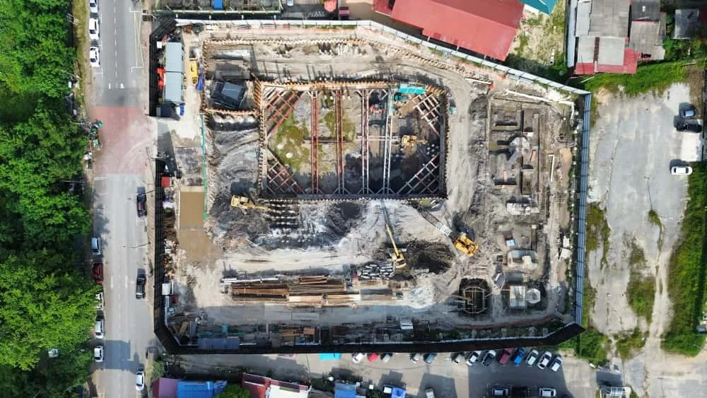 登嘉楼瓜拉登嘉楼 Qubaz Suites 2025 年第四季施工进度实拍 第 2 张