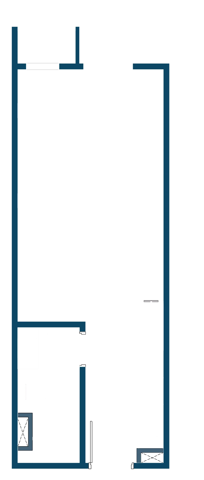 登嘉楼瓜拉登嘉楼 Qubaz Suites A1 型户型图 388 平方尺单间