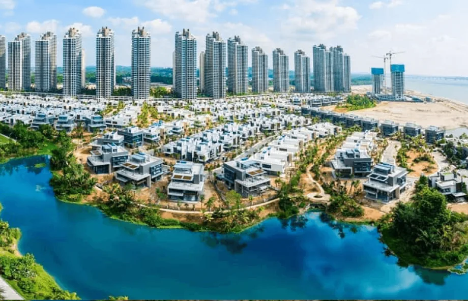 Forest City Golf Villa freehold strata landed homes inside Forest City Golf Resort, Gelang Patah, Johor