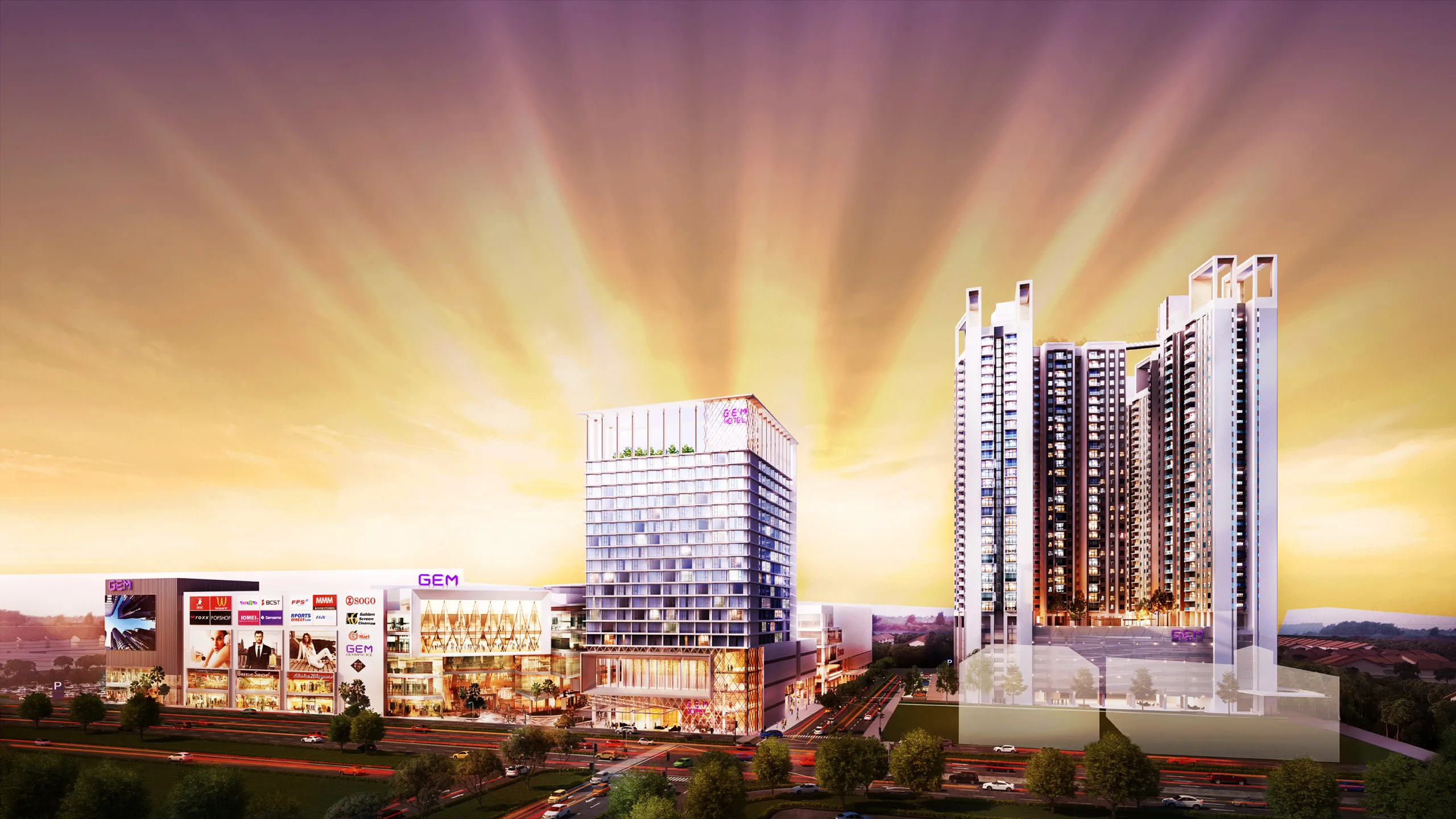 Adjacency to GEM Megamall at GEM Residences @ Prai by Belleview Group, Jalan Baru, Prai, Seberang Perai, Penang