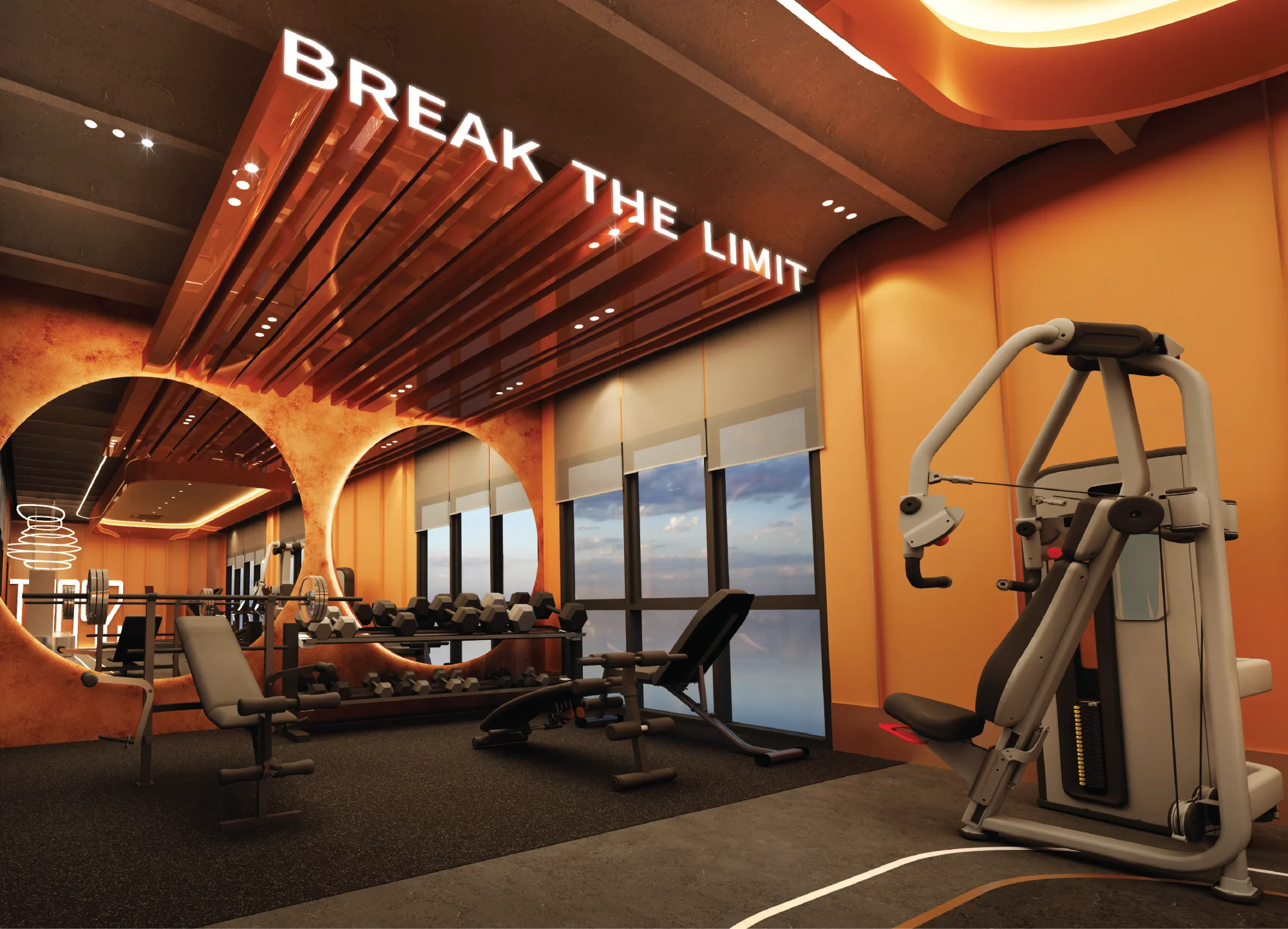 Fitness studio at G'Vinton by GSD Land, Jalan Sultan Ahmad Shah, George Town, Penang