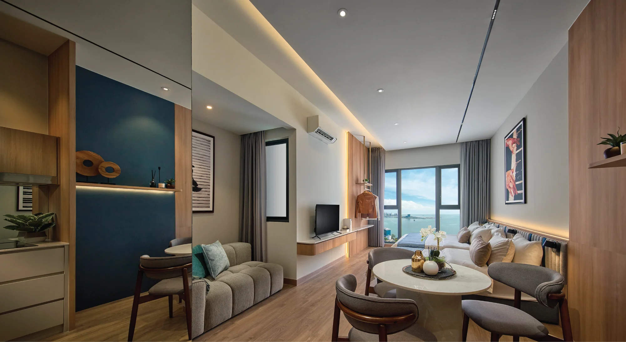 Unit interior render at G'Vinton by GSD Land, Jalan Sultan Ahmad Shah, George Town, Penang