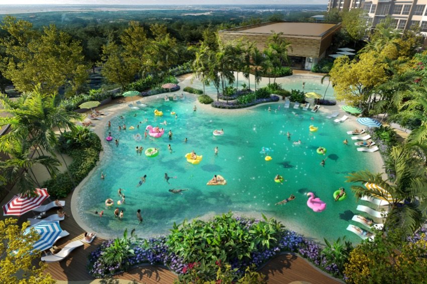 Hillview at Senibong Cove official developer visual of the residential precinct, Masai, Johor Bahru