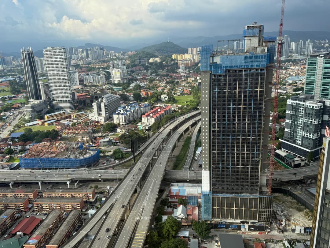 Hugoz Suites @ KL City Centre tower under construction, third quarter 2026 site photograph