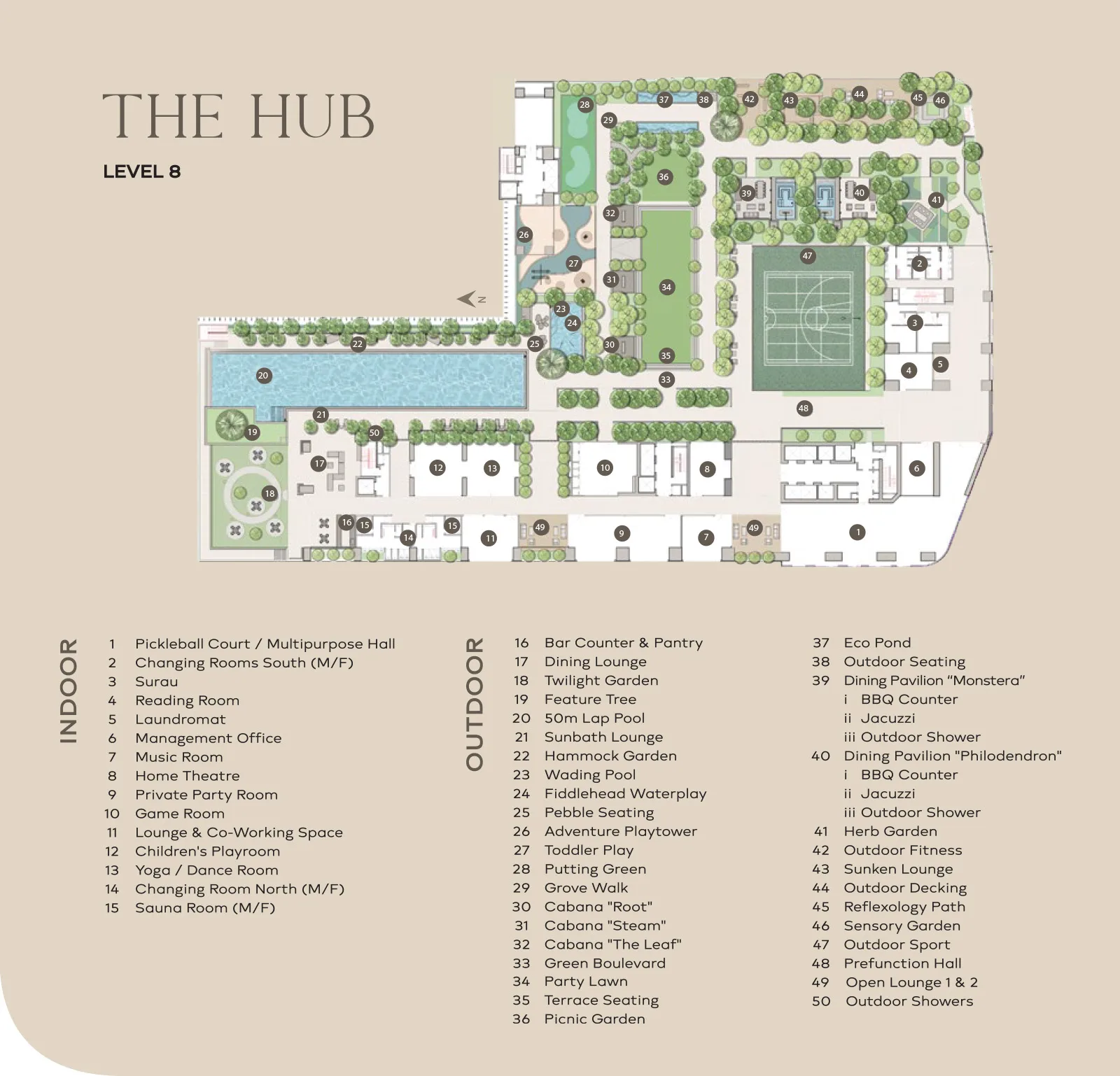 The Hub social space at Khaya Residences @ Bangsar from developer Melati Ehsan's project page, Kuala Lumpur