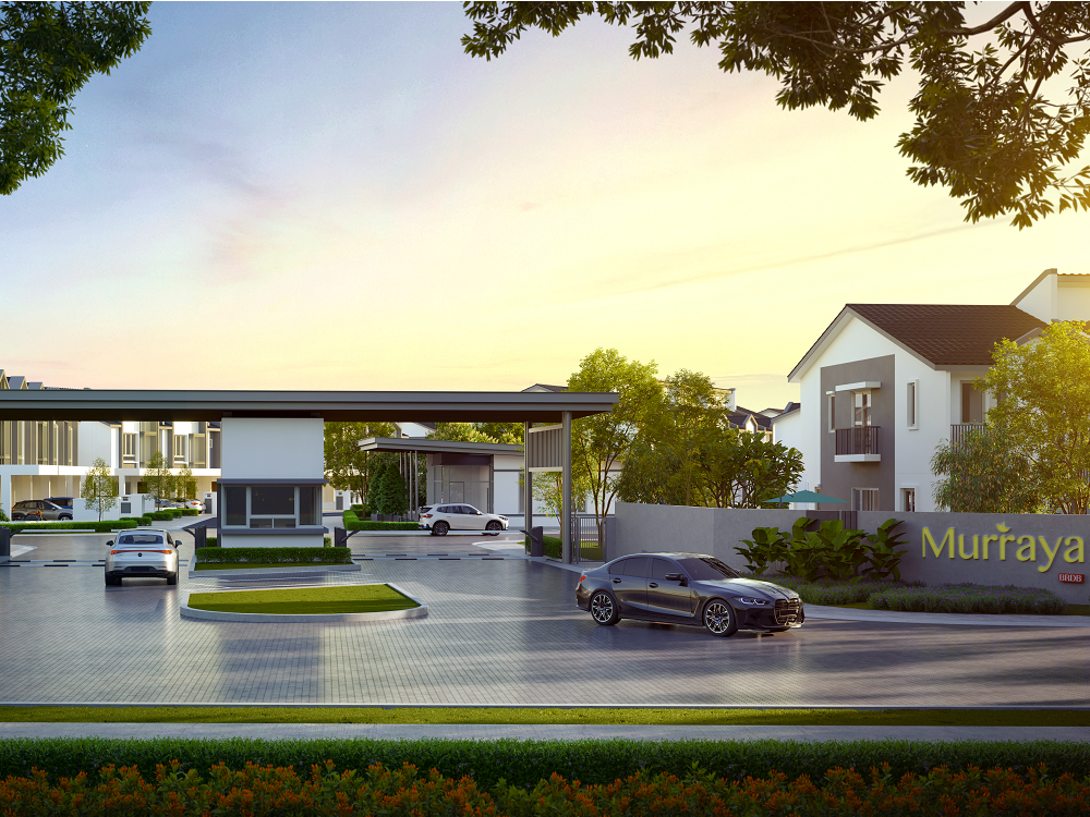 Phase entrance and gateway at Murraya @ Tamansari, Rawang by Pinggir Mentari Sdn Bhd (BRDB Developments), Gombak district, Selangor