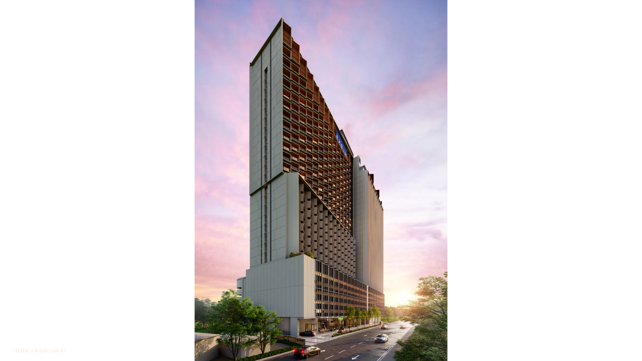 槟城乔治市Noordinz Suites @ 乔治市 建筑外观