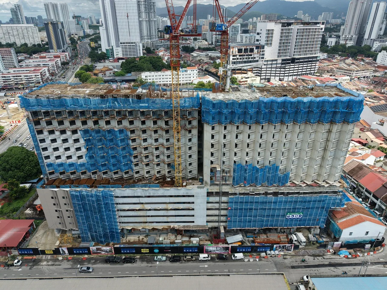 槟城乔治市Noordinz Suites @ 乔治市 2026 年第三季施工实拍 第 2 张（共 3 张）