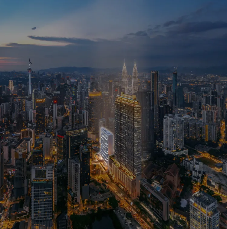 Pavilion Square Corporate Suites office floors above the retail podium on Jalan Raja Chulan, Bukit Bintang Kuala Lumpur