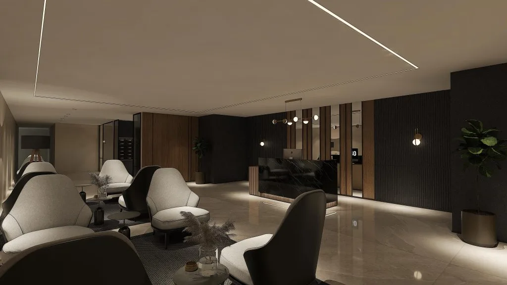 Meeting room in the co-owned spaces at Platinum Premium Suites @ HCK Tower by HCK Capital Group, Empire City, Damansara Perdana, Petaling Jaya, Selangor