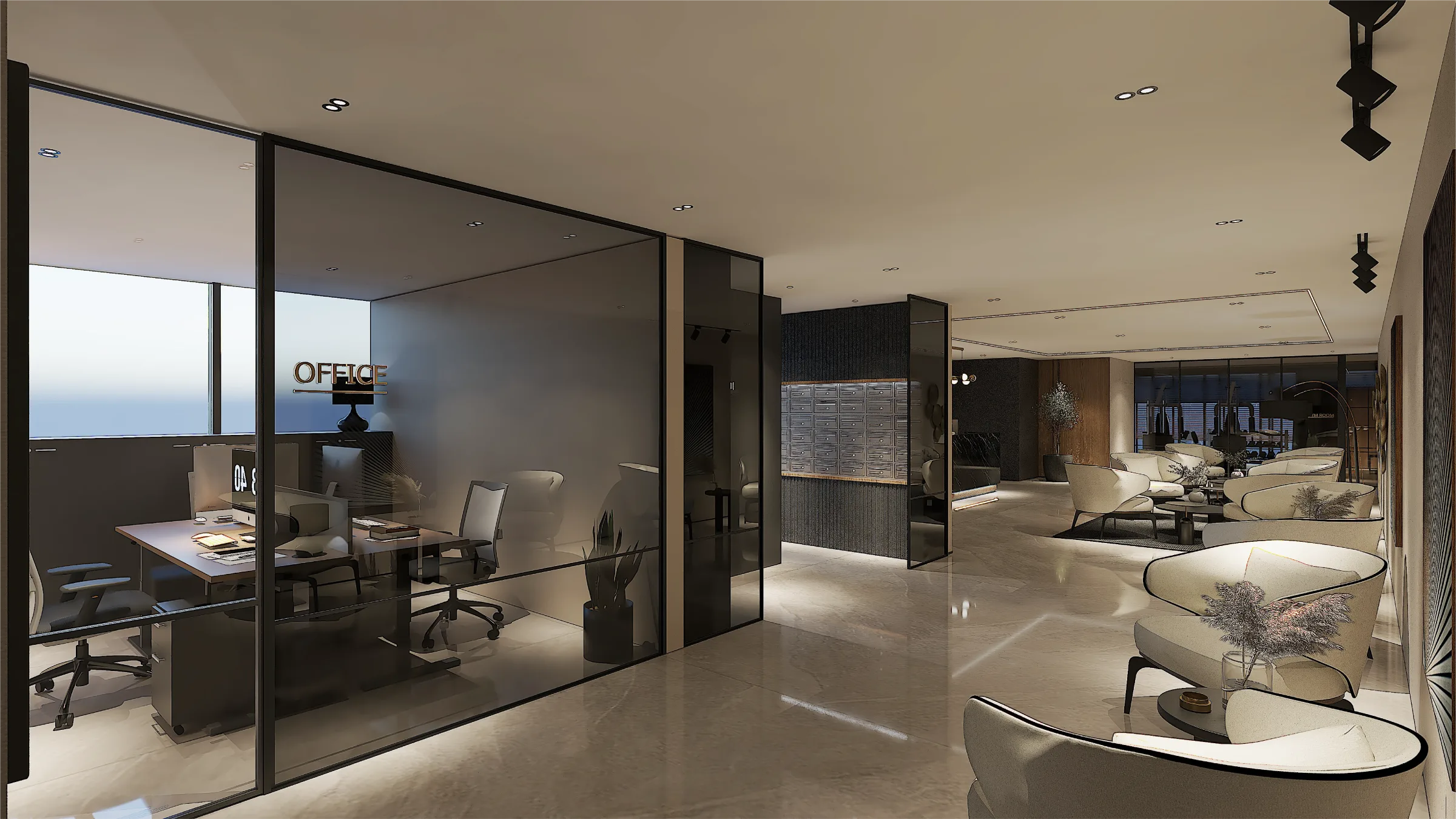 Suite interior, second view at Platinum Premium Suites @ HCK Tower by HCK Capital Group, Empire City, Damansara Perdana, Petaling Jaya, Selangor