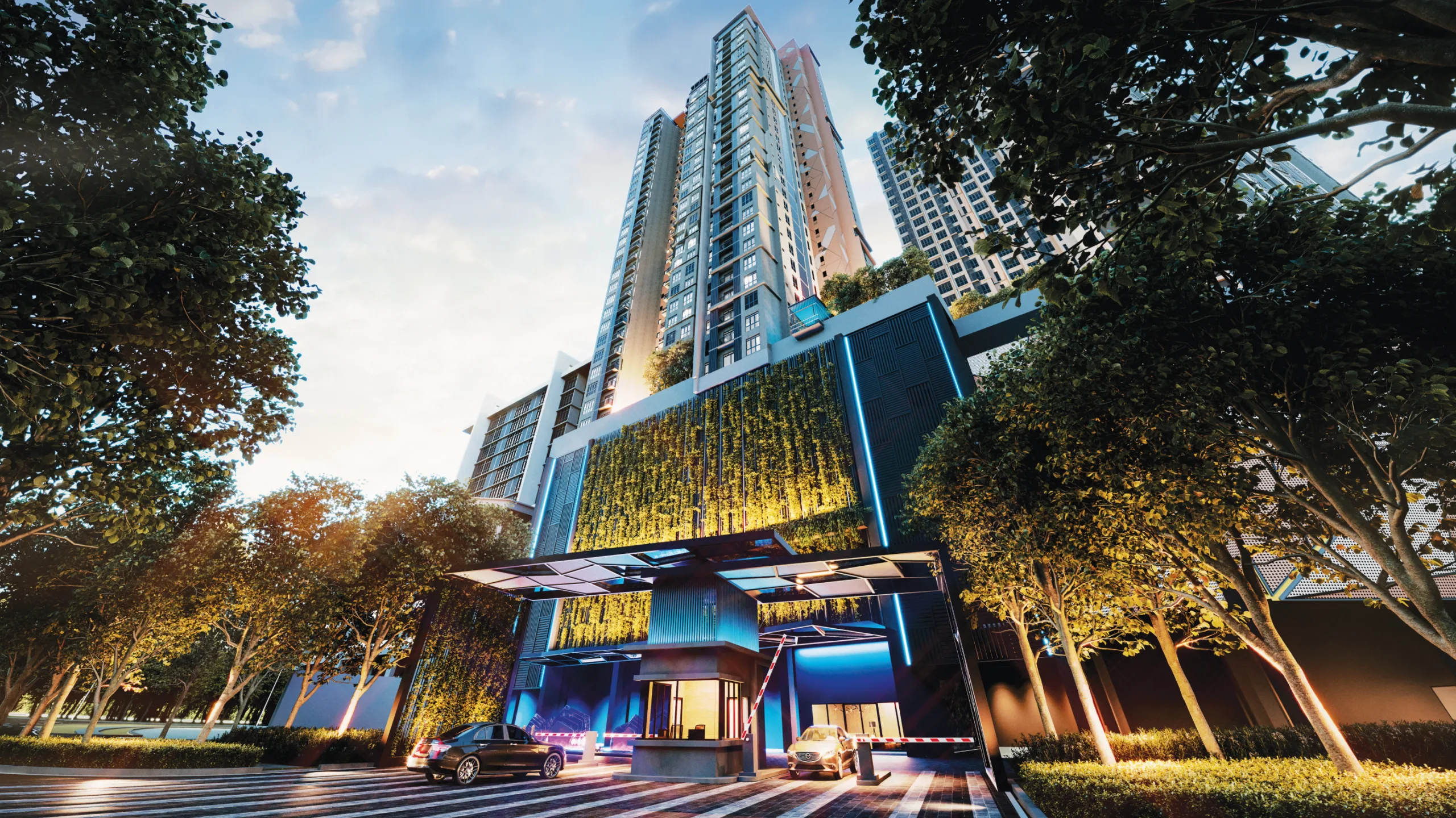 Quartz @ Queensville within the Queensville integrated development, artist's impression, Bandar Sri Permaisuri, Cheras